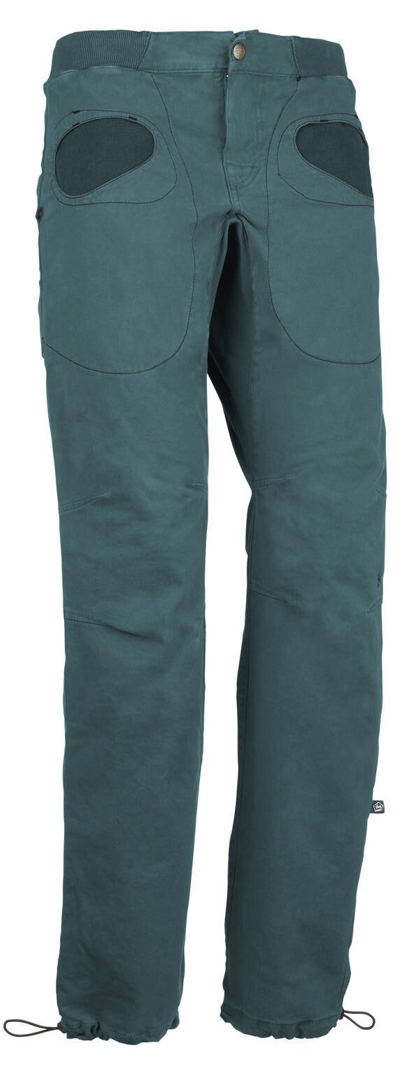 E9 - Pantalones de escalada Rondo Slim verde azulado oscuro XL estilo de vida al aire libre
