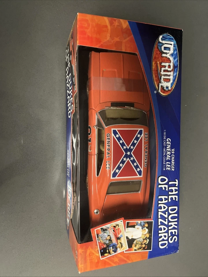 RARE! NEW 1/18 1969 Dukes of Hazzard Dodge Charger General Lee "Dirty Edition"  - Image 2 of 4