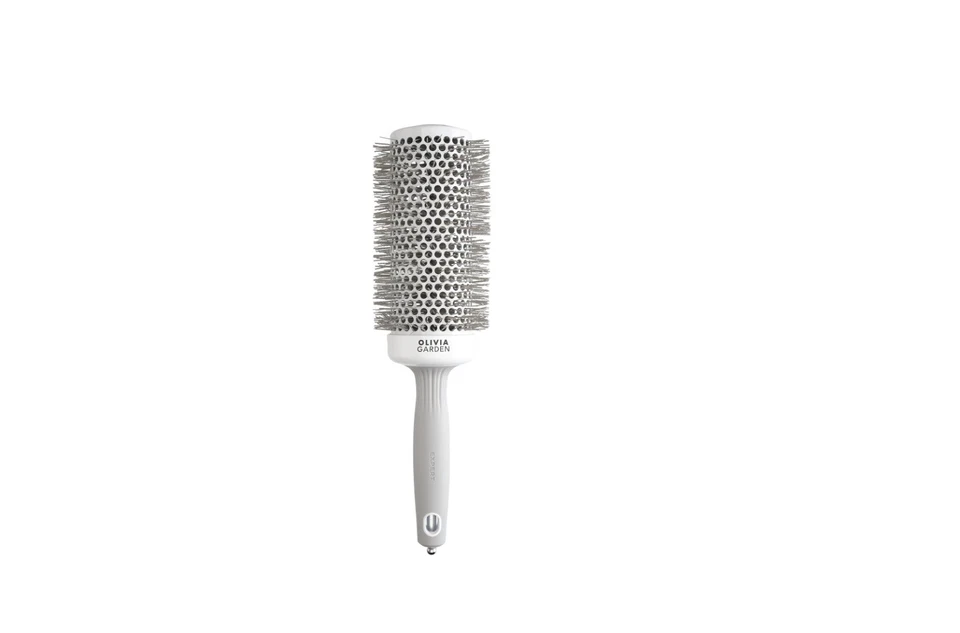 Olivia Garden Expert Blowout Shine weiß und grau 55 mm Rundbürste - Bild 1 von 1