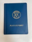 VIEUX PAPIER FISCAUX SUR DOCUMENTS PASSEPORT EXPIRÉ 1989 PEU DE VISAS