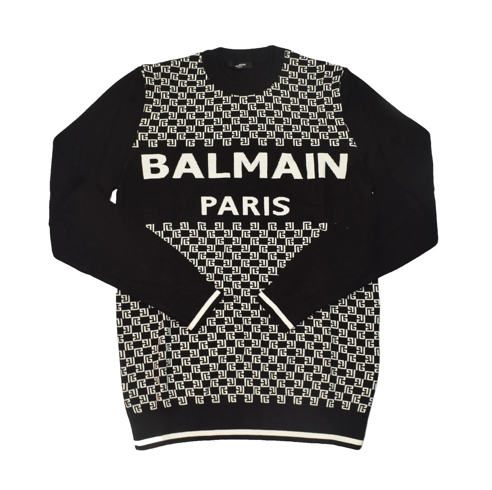 Cotton Regular Size S Balmain Sweaters for Men