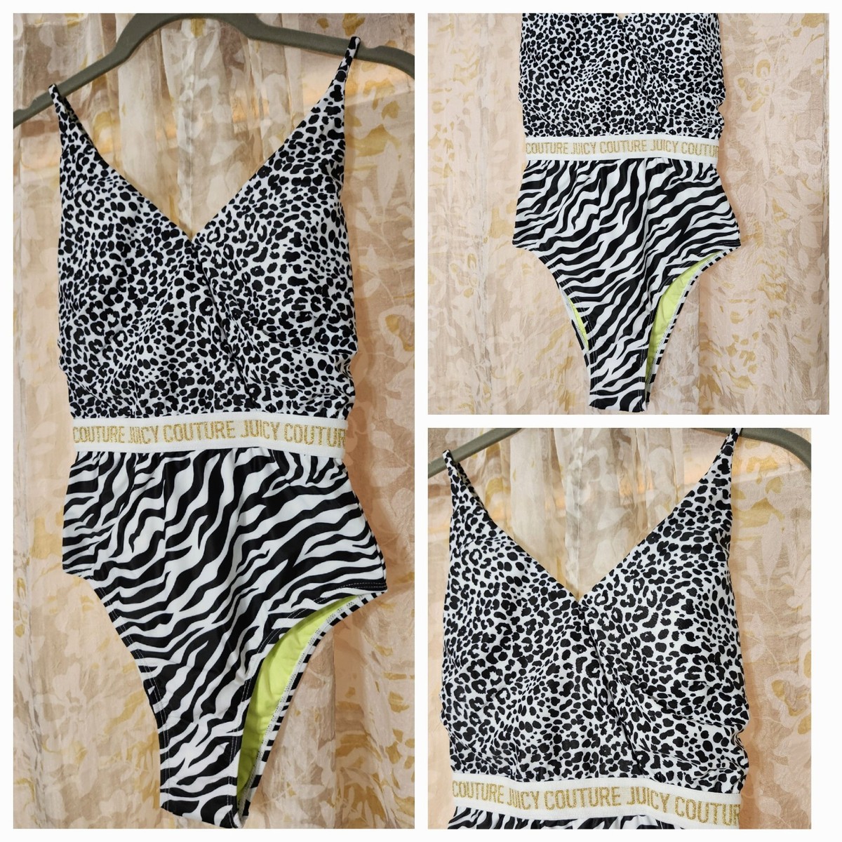 Disney / LEOPARD DESIGN COAT【WCJ-NA-048BEG-BLK】