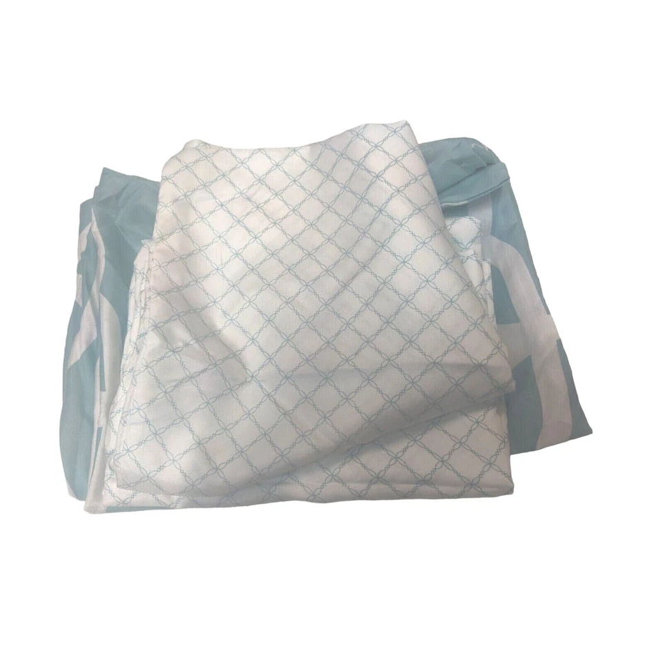 Hallmart Collectibles Lendessa 5 piezas Juego de edredón, completo, azul Foto 4 de 4