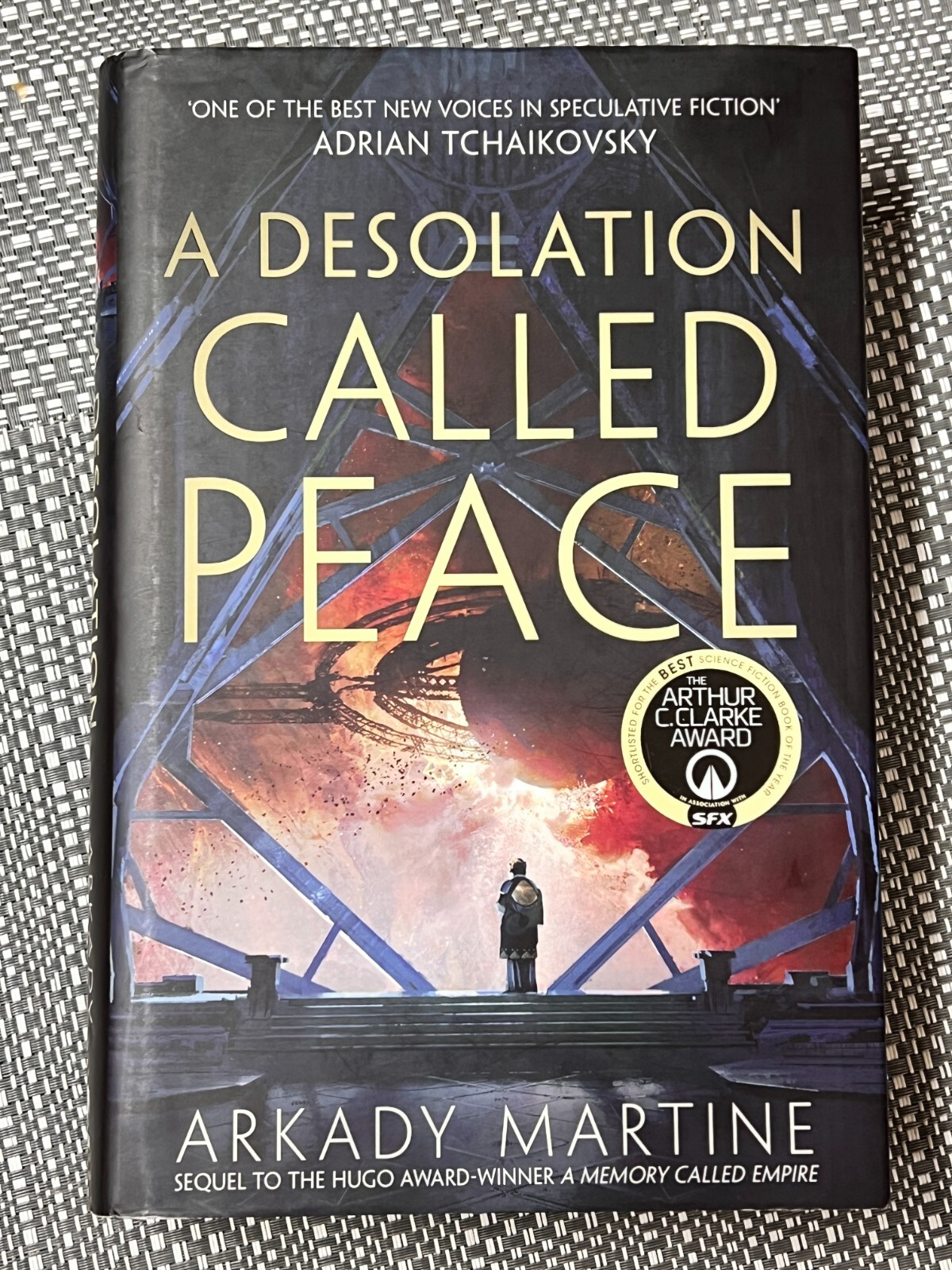 A DESOLATION CALLED PEACE by ARKADY MARTINE - signed by the author (SB2714)