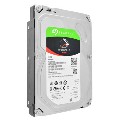 Seagate IronWolf 4 To NAS 3,5” Disque Dur Interne (ST4000VN008