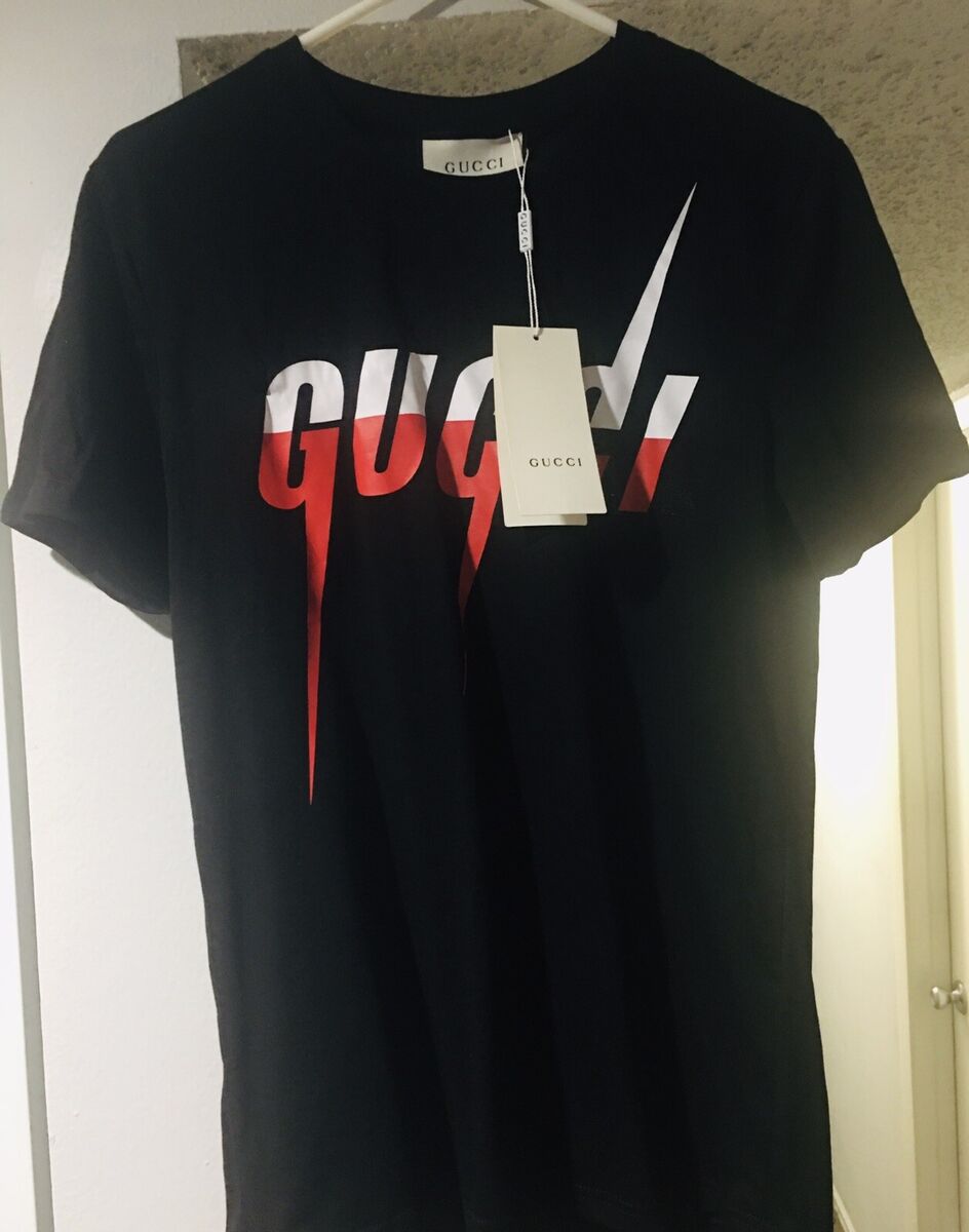 T-SHIRT WITH GUCCI BLADE PRINT | eBay T-SHIRT WITH GUCCI BLADE PRINT | eBay