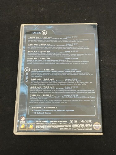 24 - Season 2 - Disc 5 & 6 : DVD Disc Only-Replacement Disc - Picture 2 of 3
