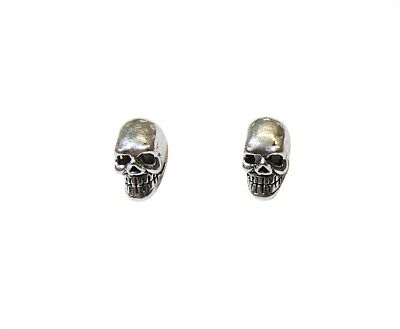 Totenkopf Skull 925 Silber Ohrringe Ohr  Paarpreis Sterling Silber Nr 49 