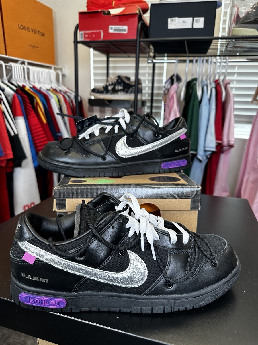 Size 13 - Nike Dunk Low x Off-White 50 of 50 2021
