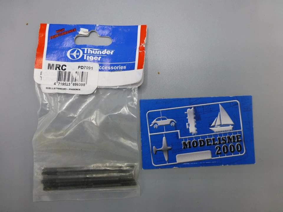 THUNDER TIGER BIELLETES POUR VOITURE RC PHOENIX NEUF - Photo 1/1