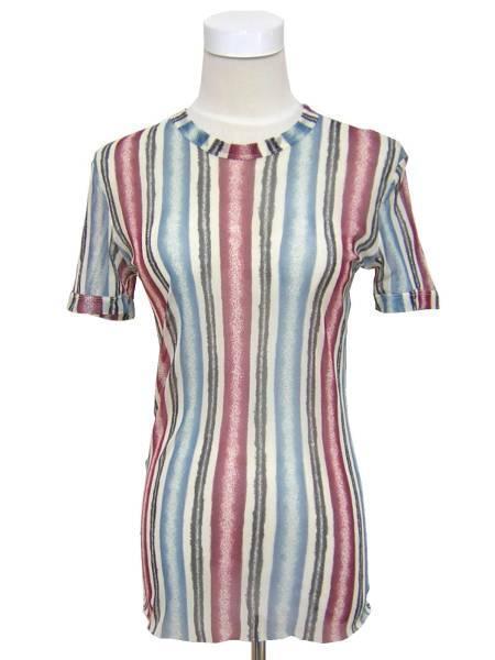 JEAN PAUL GAULTIER Tulle cut and sew top