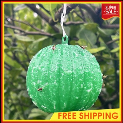 Ball Fruit Fly Catcher Useful Sticky Glue Fly Gnat Wasp Mosquito Bugs Trap Ball