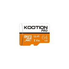 Kootion 1 Pack 64GB 128GB 256GB Ultra Micro SDXC 90MB/s U3 Class10 TF SD Card