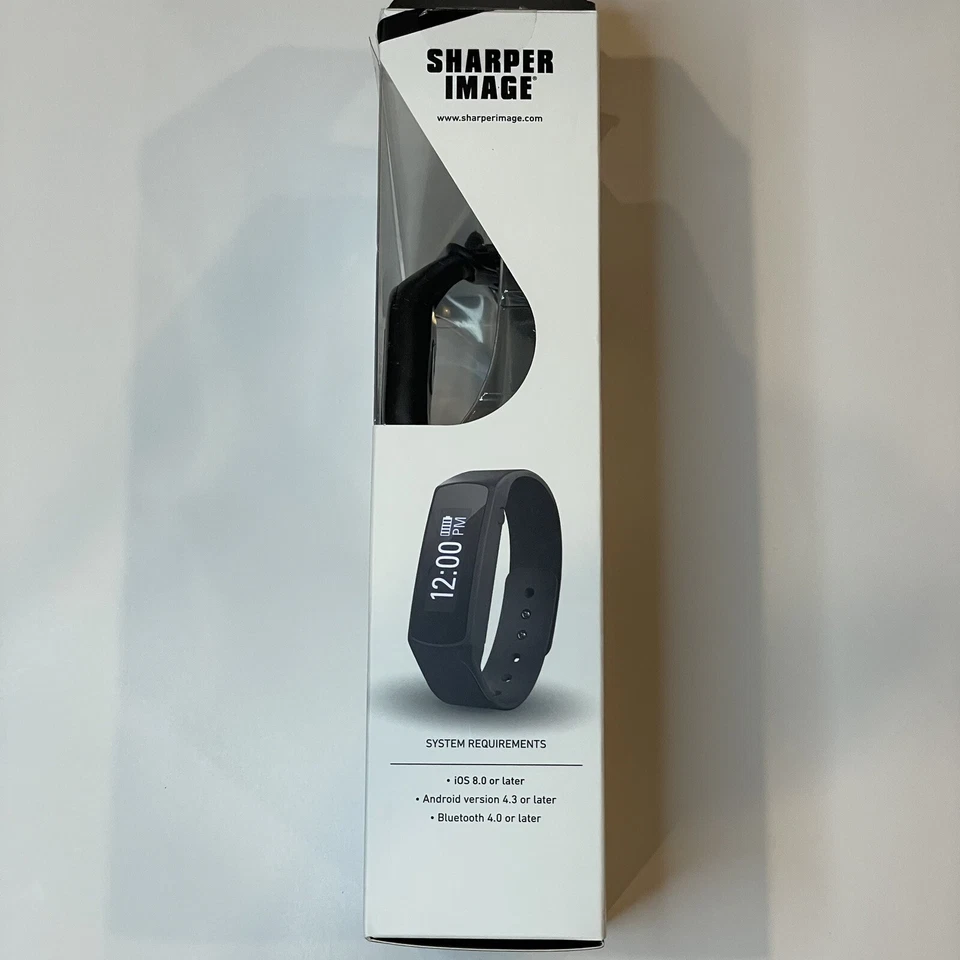 Беспроводной Bluetooth-трекер активности браслет часы Sharper Image Circuit Open Bx - Изображение 3 из 4