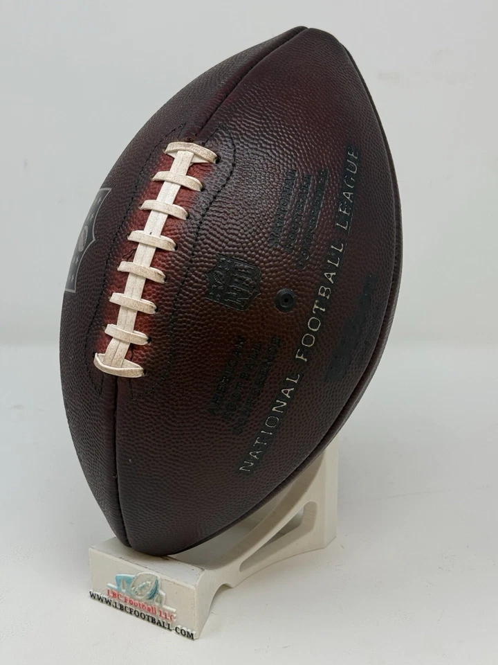 Authentic NFL Wilson The Duke Leather Football - Brand New Fully Game Prepped - Image 3 of 4