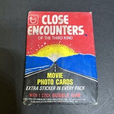 Close Encounters of the Third Kind SEALED Pack Of Cards 1978 Brand New Old Stock