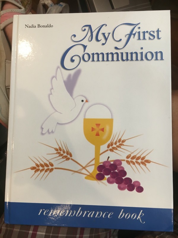 My First Communion Remembrance Book Nadia Bonaldo NEW