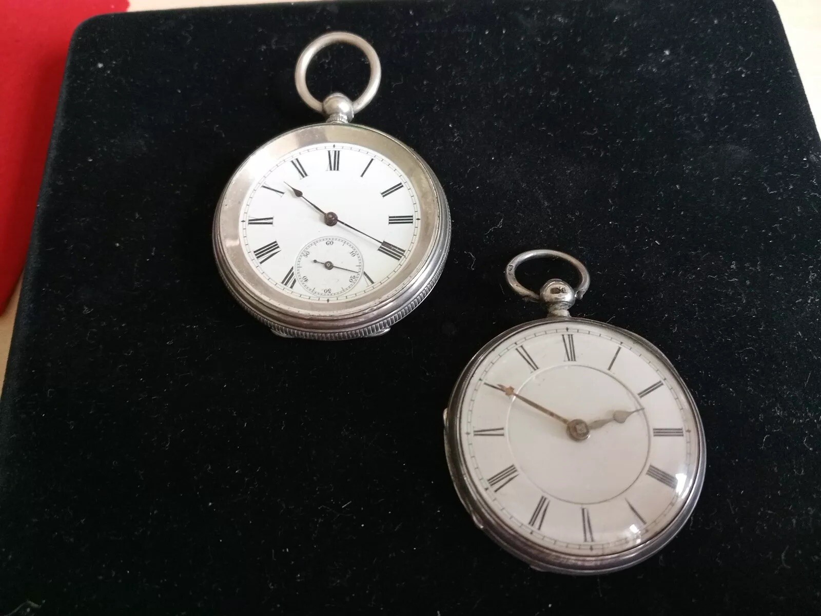 Job lot off 2 Quality Antique Silver Pocket Watches. eBay