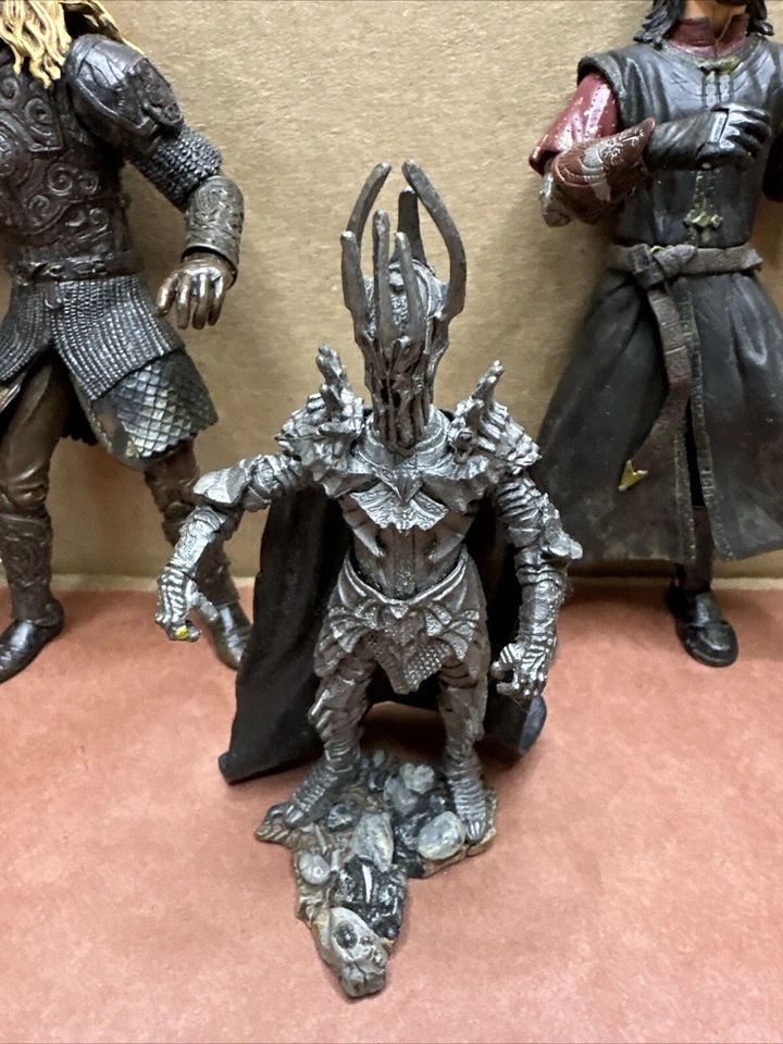 Lote de figuras vintage de El Señor de los Anillos. 6 figuras en total. Suelto Foto 4 de 4