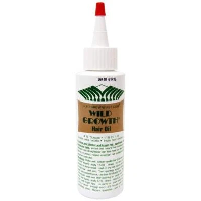 Wild Growth Hair Oil Regrowth Formula Eyelash Eyebrows Growth Oil - 118ml