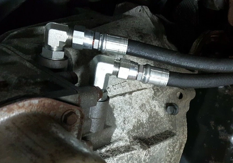 15-16 líneas de transmisión Duramax/mangueras de enfriador para Chevy GMC 6,6 L con Allison Foto 4 de 4