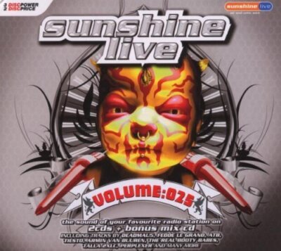 Sunshine Live 25 (2008, incl. Mix-CD) - 3 CD - Bob Sinclair & Steve Edwards, ...