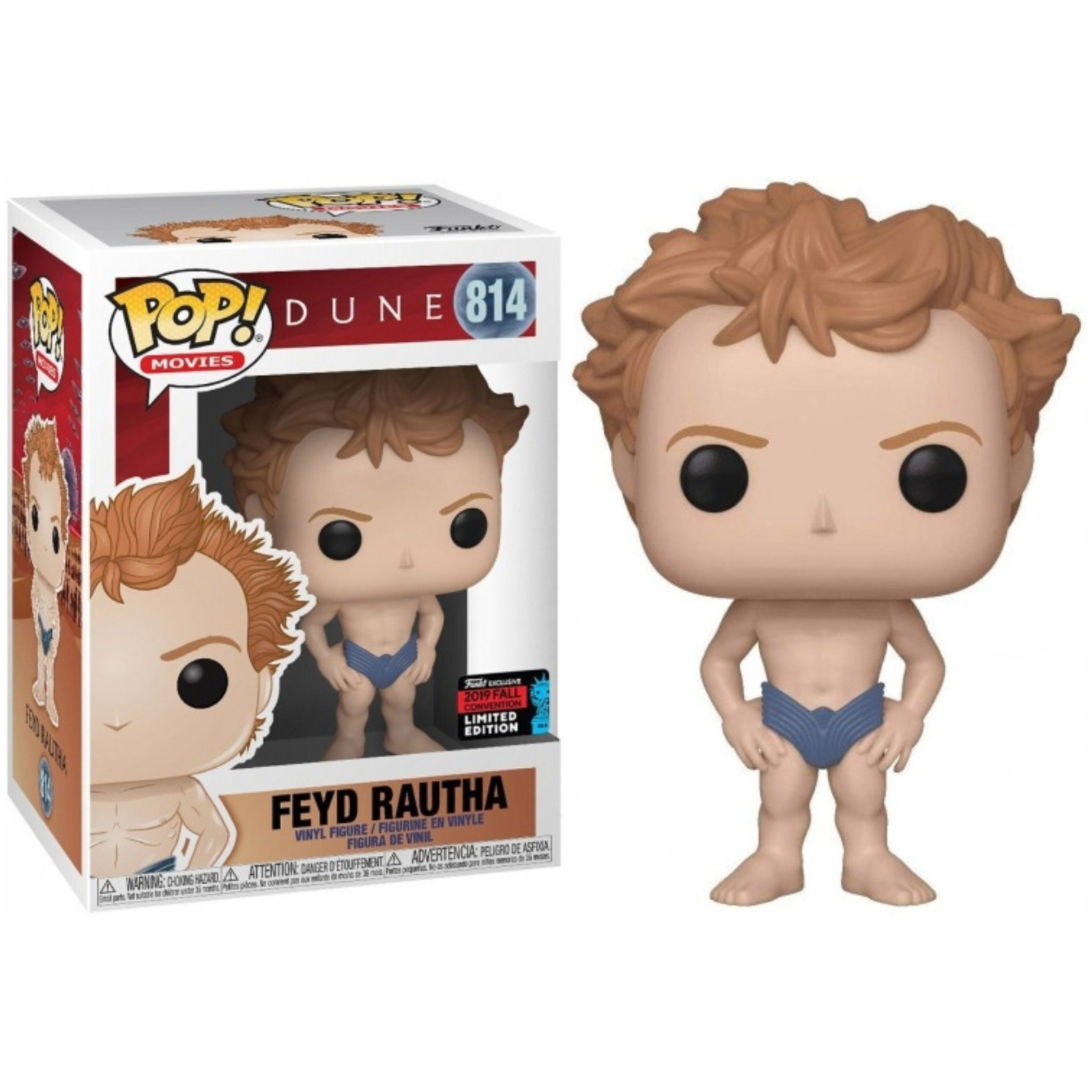 Funko Pop Movies Dune Feyd Rautha 814 Figurines Exclusive 2019 Fall Convention