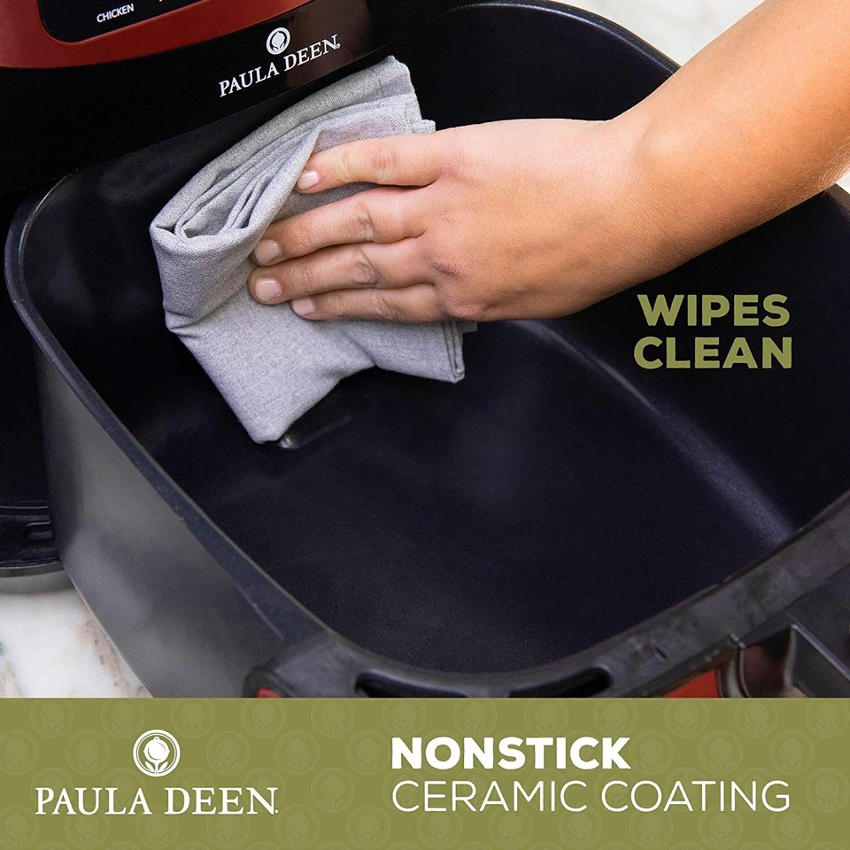 Paula Deen Digital Air Fryer 10QT 1700W Stainless Steel PDKDF579R eBay