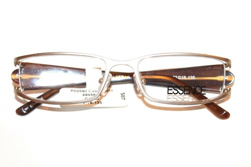 NEW ESSENCE CASSANDRA 00A GOLD SEMI RIMLESS EYEGLASSES WOMENS FRAMES 52-18-135 - Picture 6 of 7