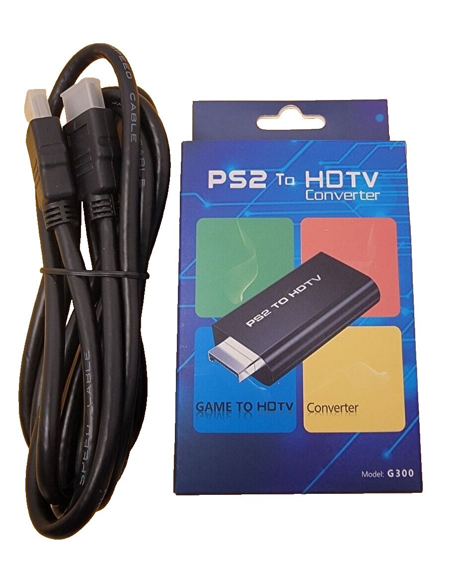 Ps2 To HDMI connection with foot High Speed HDMI Cable