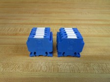 Allen Bradley 1492-HM1 Terminal Blocks 1492HM1 Blue 1492-HM1B (Pack of 10)