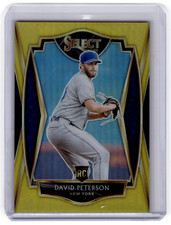 2021 Select David Peterson RC Premier Level Gold /10 #138