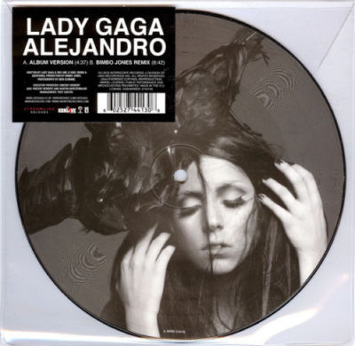 LADY GAGA 'ALEJANDRO' LIMITED UK 2-TRACK 7'' BILD 