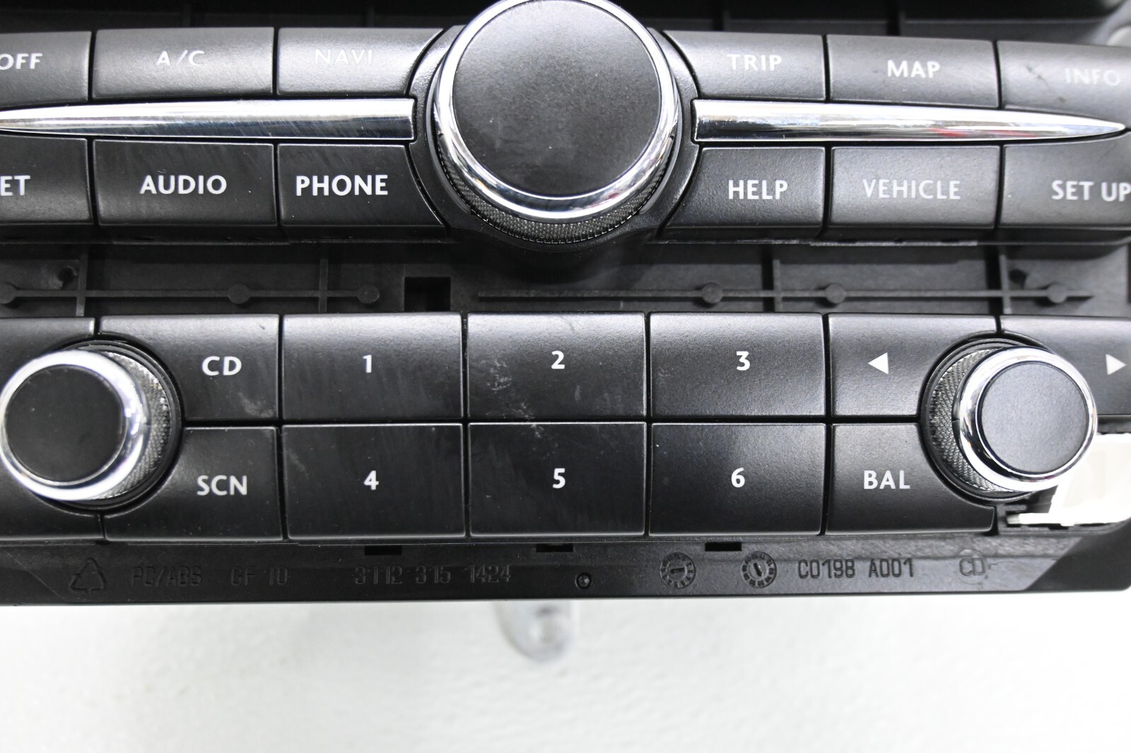 ⭐ 03-07 Bentley Continental Navigation Cd Radio Player Head Unit Screen Oem