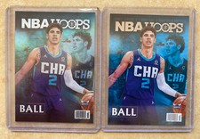 LaMelo Ball 2020-21 Panini Hoops Rookie Special Holo + BASE RC Charlotte Hornets