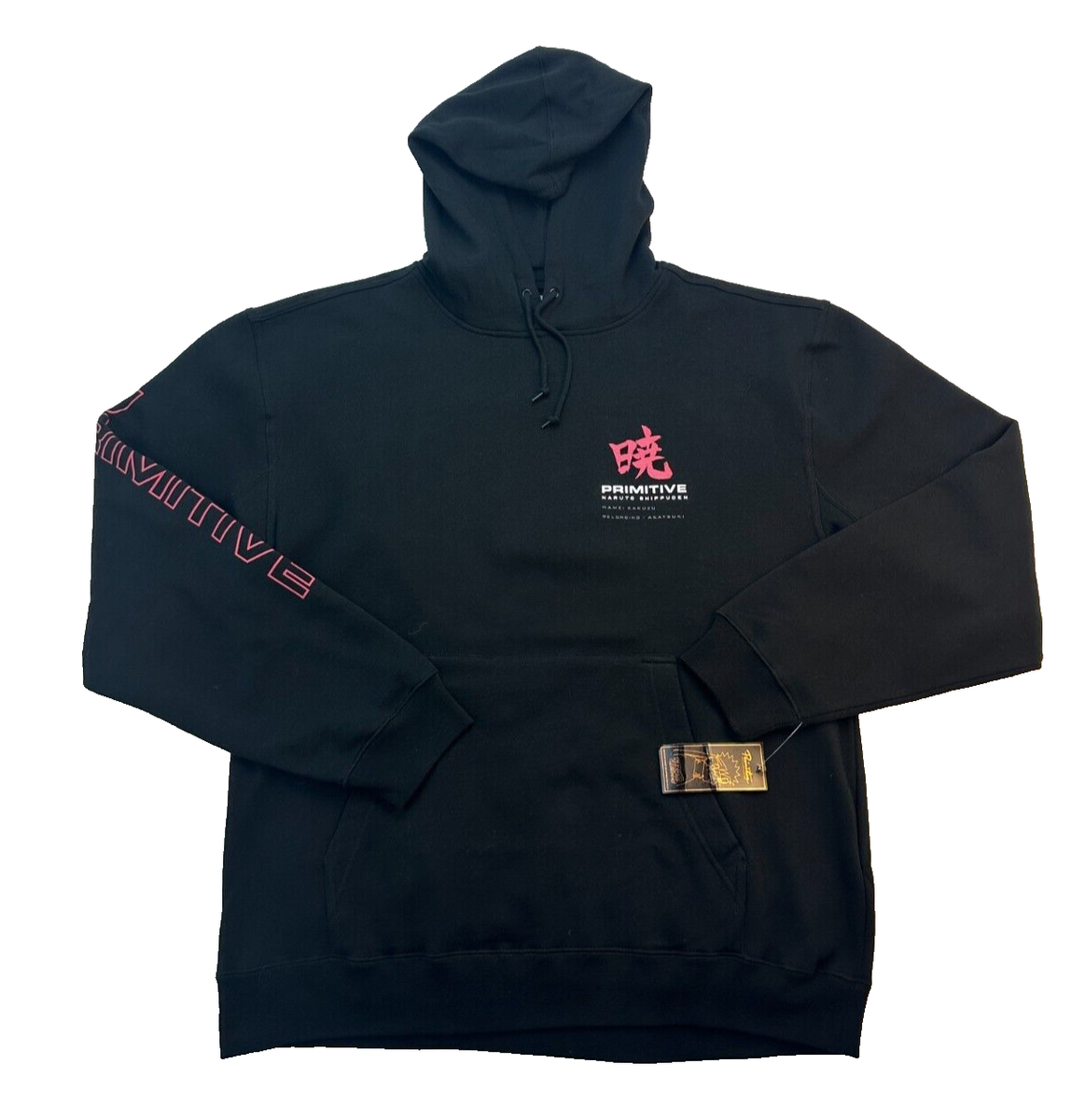 Primitive Skateboarding Naruto Shippuden Men's KAKUZU Hoodie Size