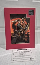 Maximo vs Army of Zin Limited Edition Laser Cel Capcom 8256of 9250.