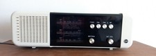 Vintage 1970s CGE White OM MF Space Age Working Radio