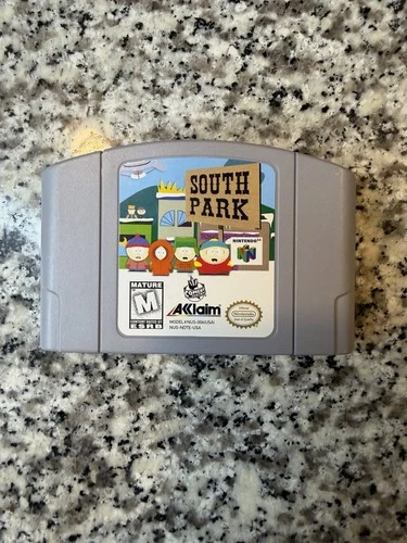 South Park Nintendo 64 N64 Authentic Cartridge Tested Working