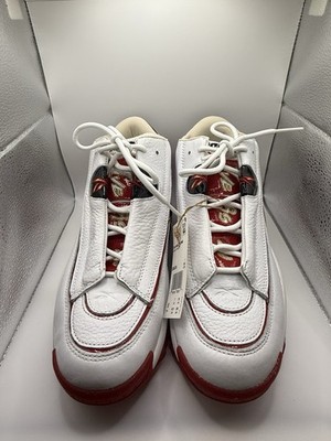 Reebok Men's the Answer DMX OG Basketball Shoes Allen Iverson White Red