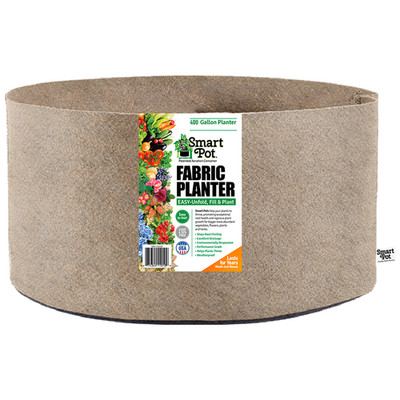 Box of (10) Smart Pot  400 Gallon Fabric Grow Bag -Natural - MADE IN THE USA