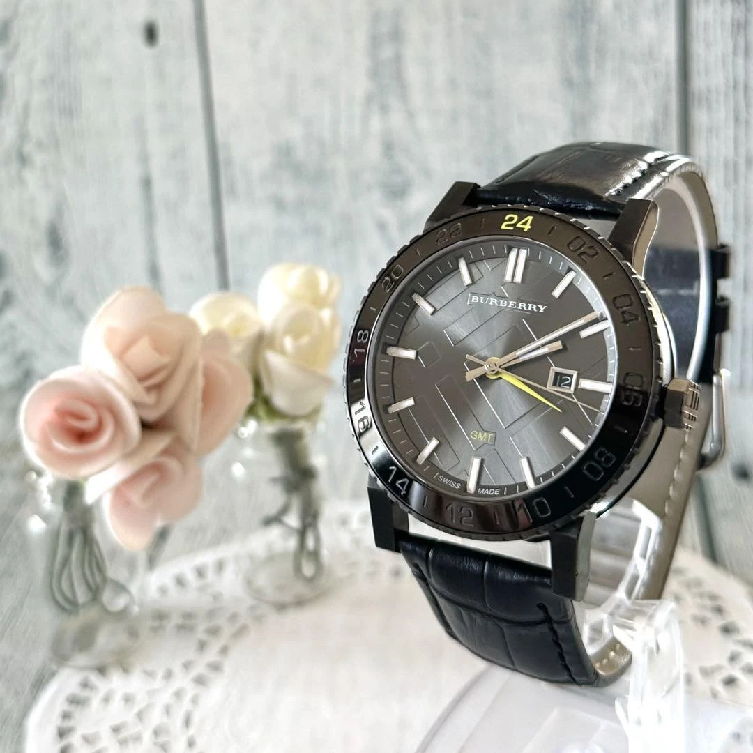 Orologio Burberry Bu9340 GMT nero