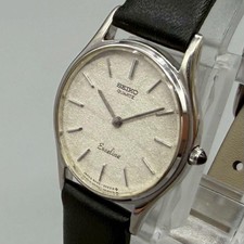 Seiko Quartz Wristwatch Silver Timepiece Auth...