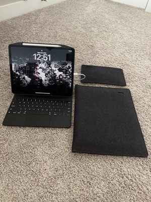 Apple iPad Pro 12.9 5th Gen 128GB WiFi Cellular with Magic Keyboard and Pencil