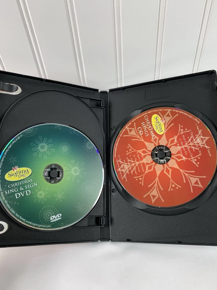 Signing Time Christmas Collection DVD and CD - Image 4 of 4