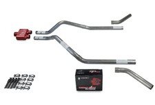 Gmc Jimmy 00-04 2.5 Dual Exhaust Kits Cherry Bomb Extreme Corner Exit