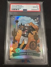 2025 Panini Donruss Downtown Ashton Jeanty #11 PSA GEM MT 10 (RC)