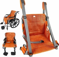 Upgrade Wheelchair Transfer Sling Seat Cushion Lift Stair Slide Board Emergen...