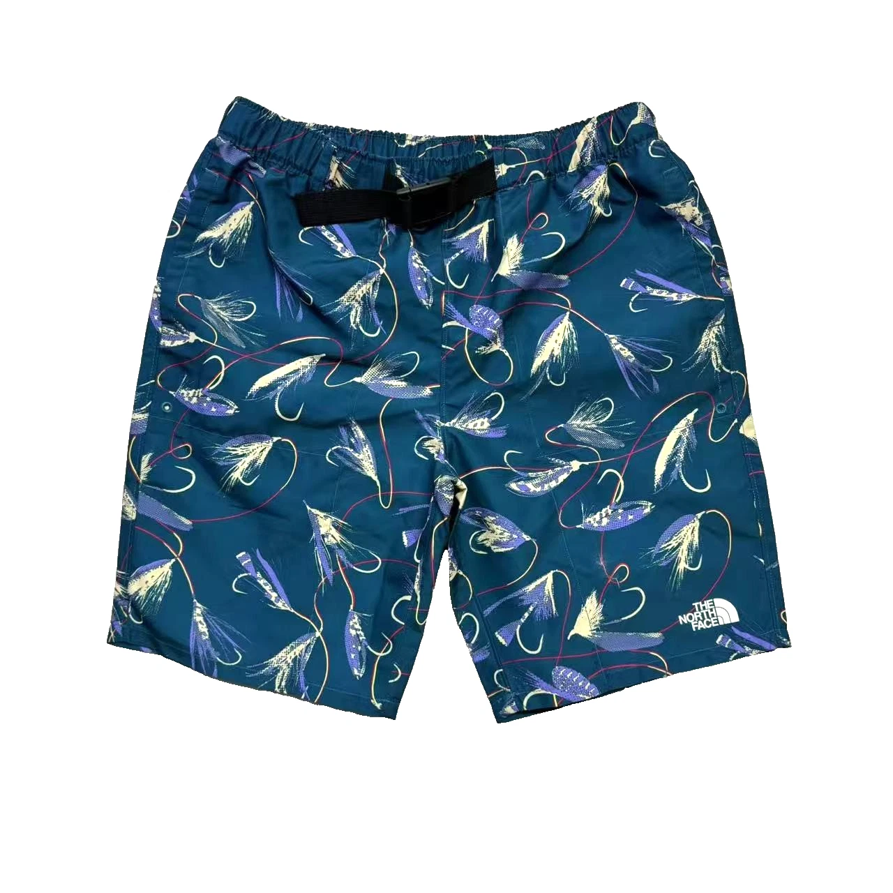 The NORTH FACE Class V Belted Shorts Men’s XL Blue Moss Print Fishing Flies NWT
Opens in a new windo