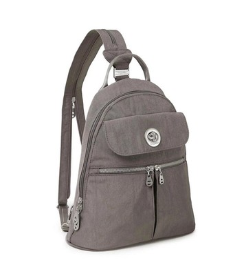 Baggallini Metro Convertible Backpack in Sterling Shimmer Gray Baggallini | Bags | Bagallini Grey Metro Convertible  main image 2
